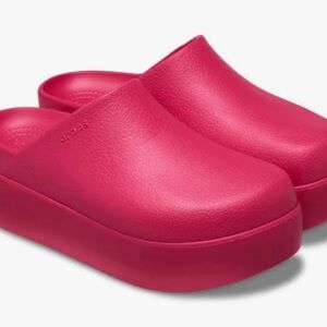 CROCS Women's Bold Pink Mules